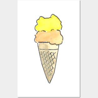 Rome Icons: Gelato Posters and Art